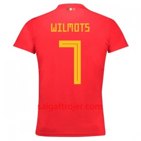 Belgien Fodboldtrøjer Wilmots 7 Hjemmebanesæt VM 2018